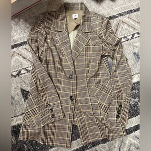 Cabi NWOT past time fall blazer size 6 tan and brown